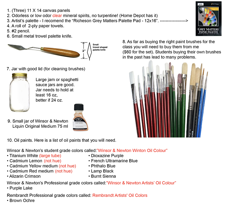 Painting Supplies